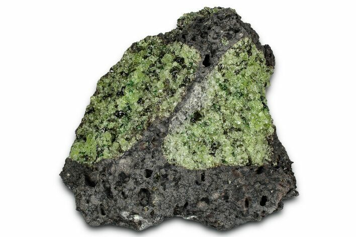 Peridot Crystals in Basalt - Arizona #340223